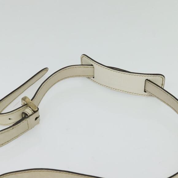 GUCCI GG Canvas Abbey Shoulder Bag Beige Gold - Picture 8 of 16